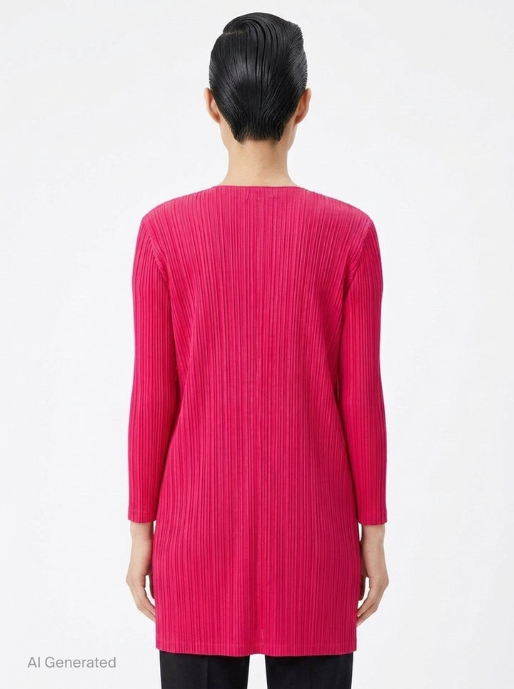 Colorful Basics 4 Coat | Pleats Please Issey Miyake | Club21 - back