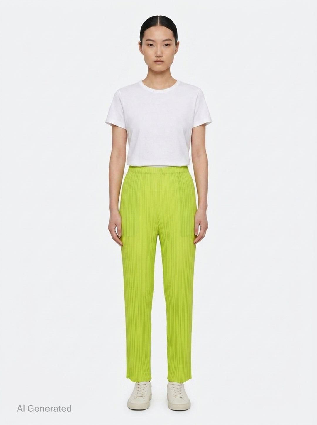 Colorful Pleated Pants | Pleats Please Issey Miyake | Club21 - front