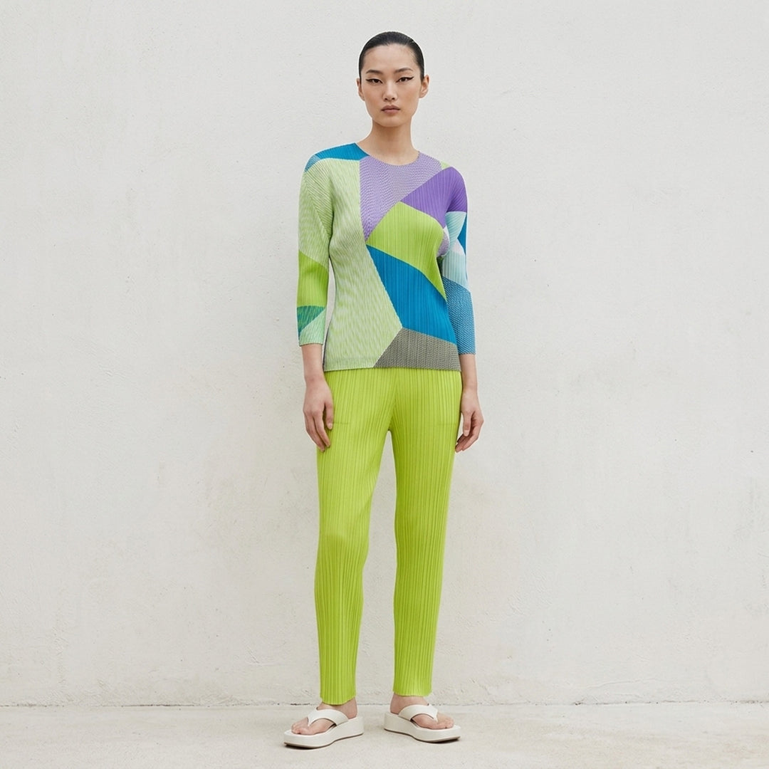 Colorful Pleated Pants | Pleats Please Issey Miyake | Club21 - lifestyle