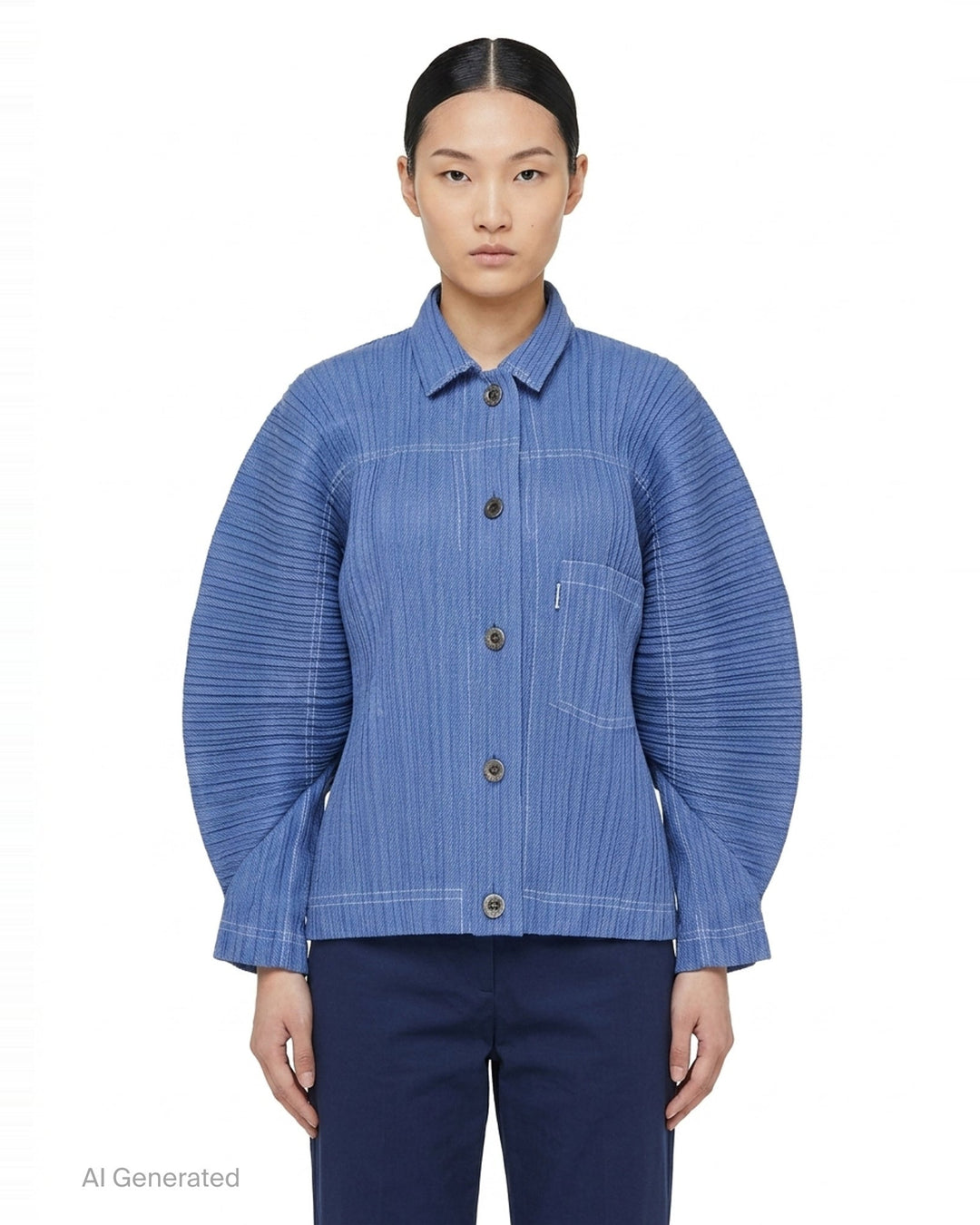 Cotton Denim | Pleats Please Issey Miyake | Club21 - front