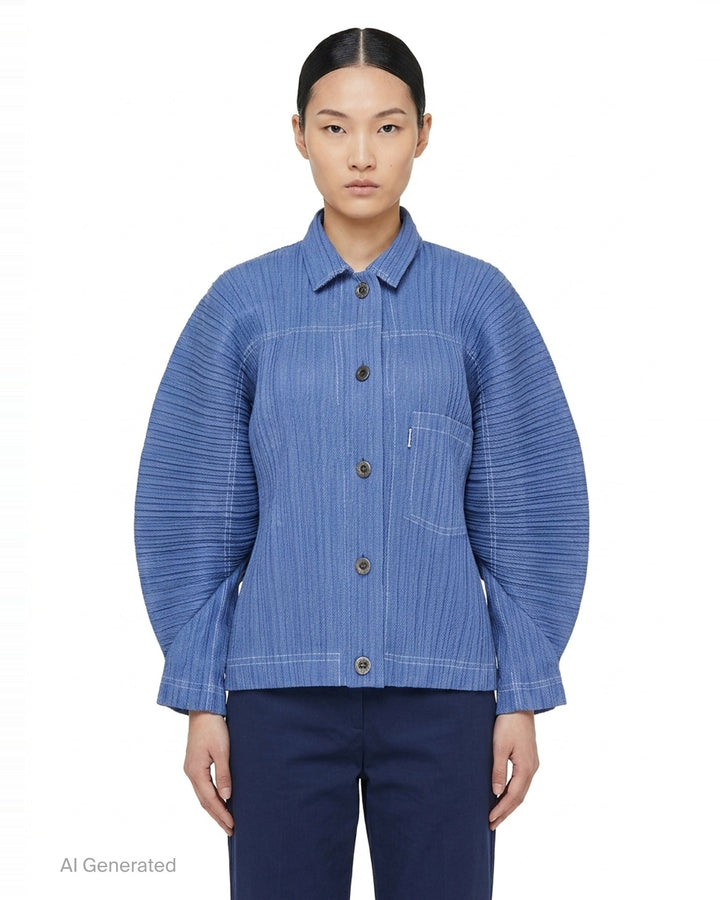 Cotton Denim | Pleats Please Issey Miyake | Club21 - front