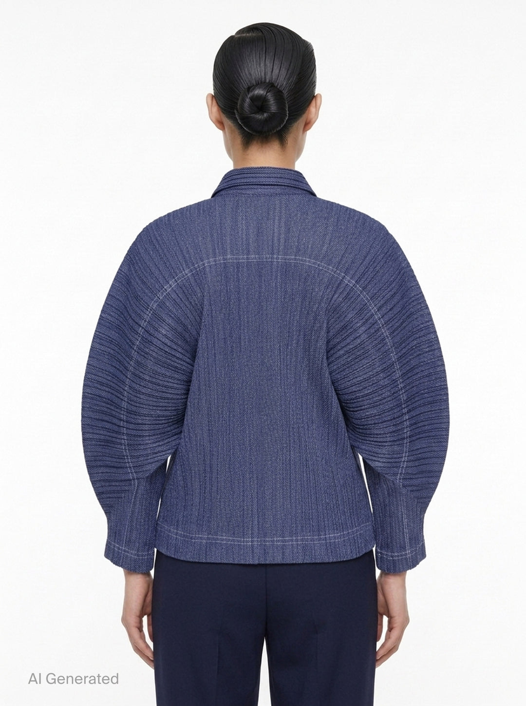 Cotton Denim | Pleats Please Issey Miyake | Club21 - back