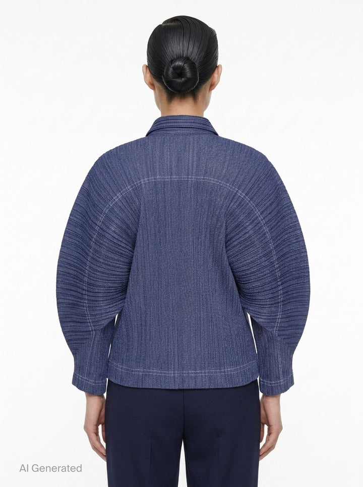 Cotton Denim | Pleats Please Issey Miyake | Club21 - back
