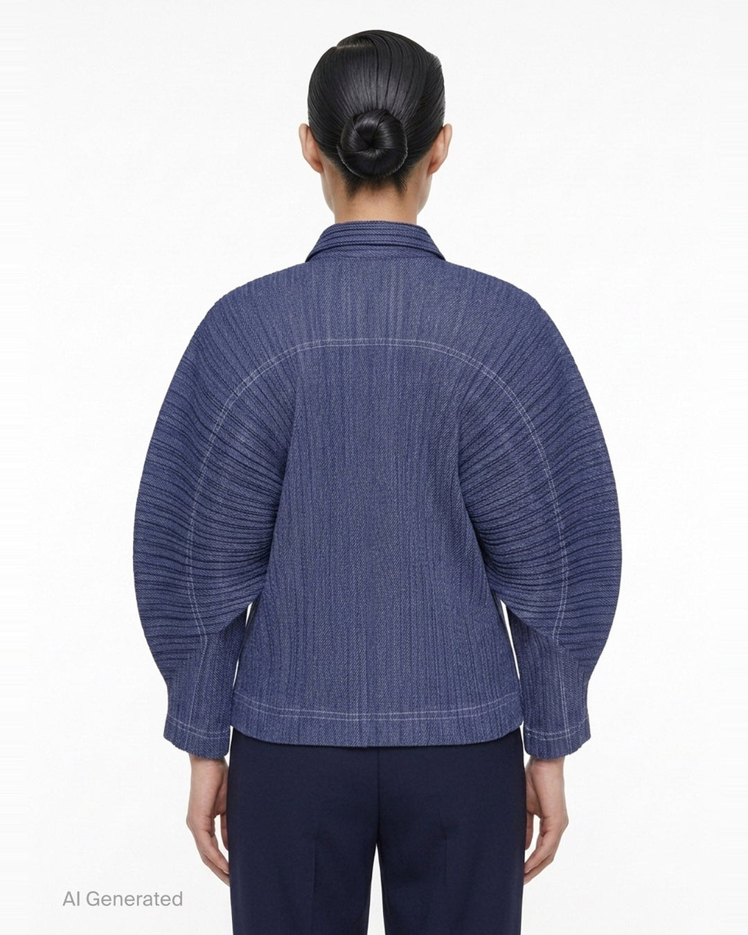 Cotton Denim | Pleats Please Issey Miyake | Club21 - back