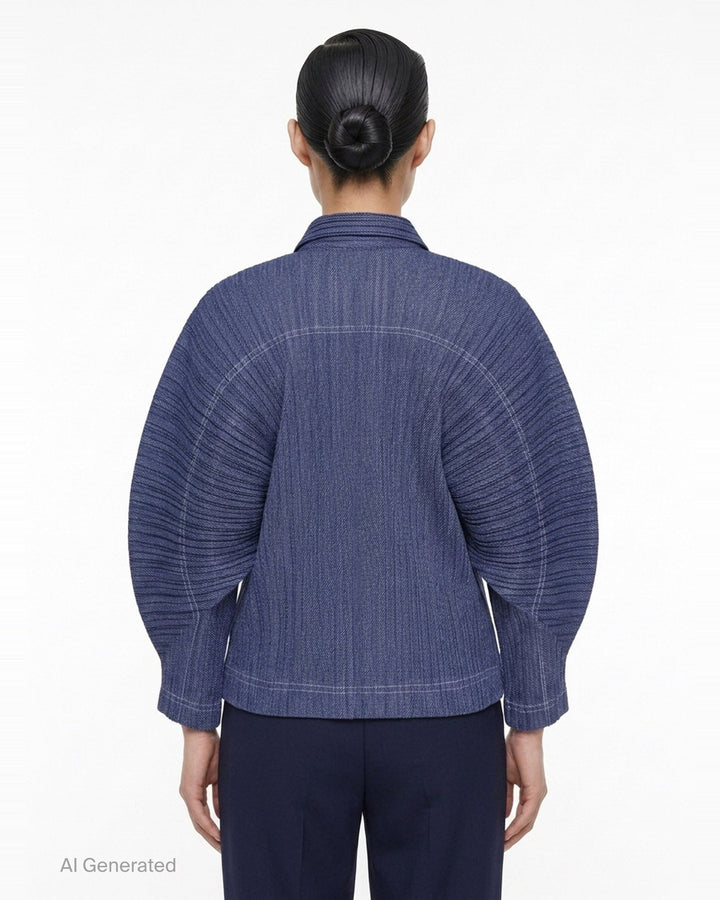 Cotton Denim | Pleats Please Issey Miyake | Club21 - back