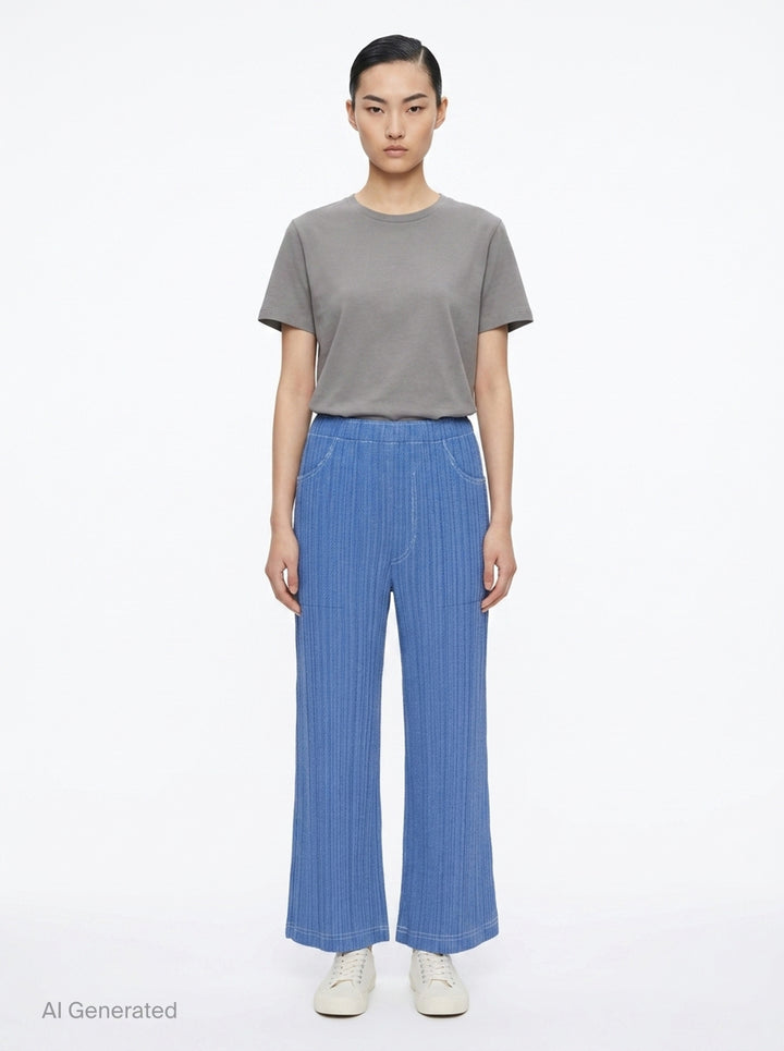 Cotton Denim | Pleats Please Issey Miyake | Club21 - front