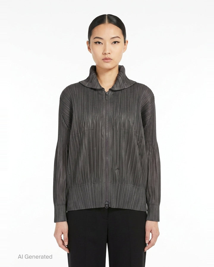 Fluffy Basics Blouson | Pleats Please Issey Miyake | Club21 - front