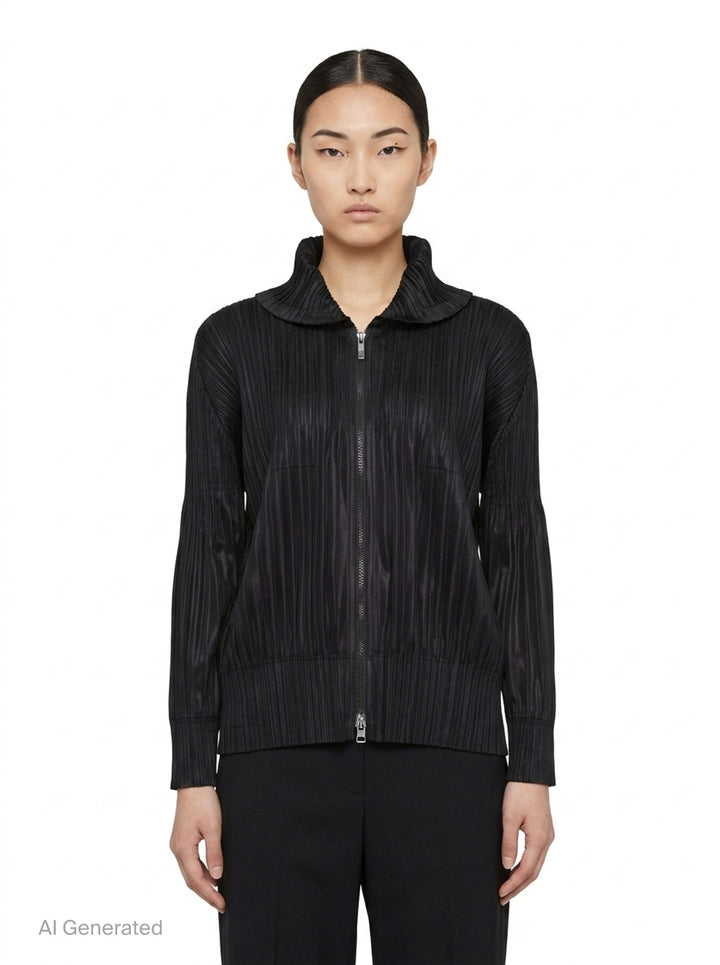 Fluffy Basics Blouson | Pleats Please Issey Miyake | Club21 - front