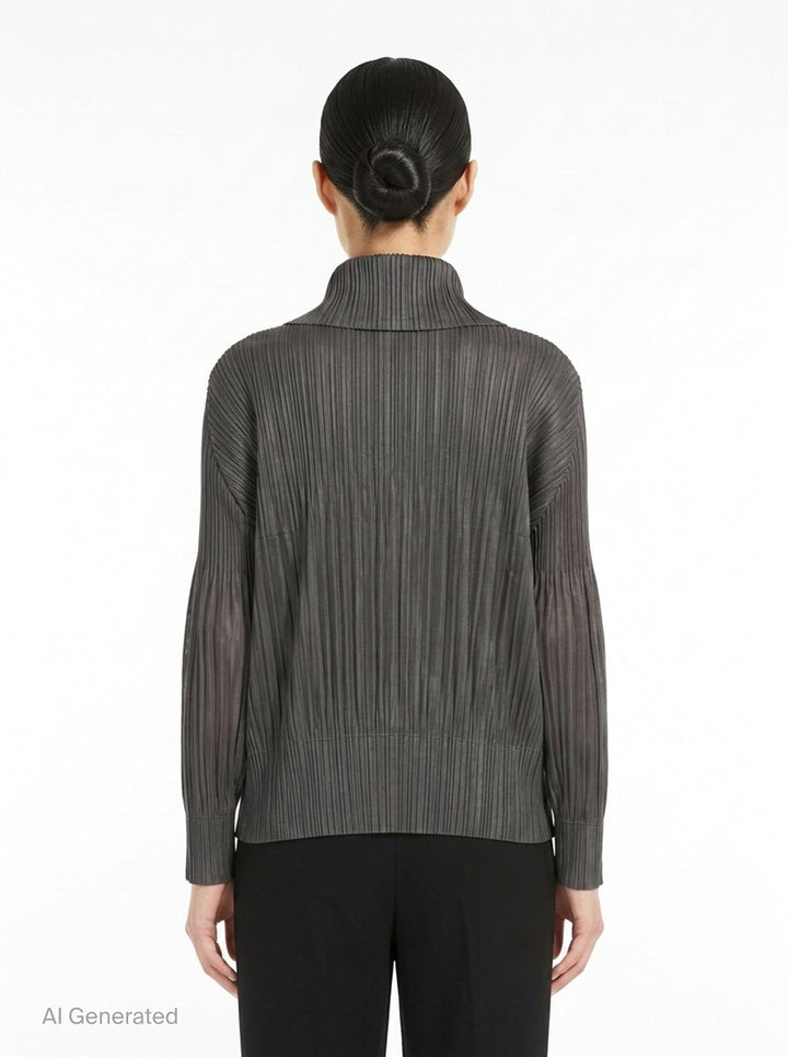 Fluffy Basics Blouson | Pleats Please Issey Miyake | Club21 - back