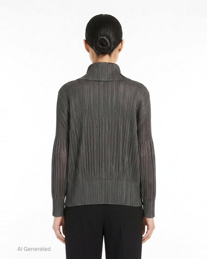 Fluffy Basics Blouson | Pleats Please Issey Miyake | Club21 - back