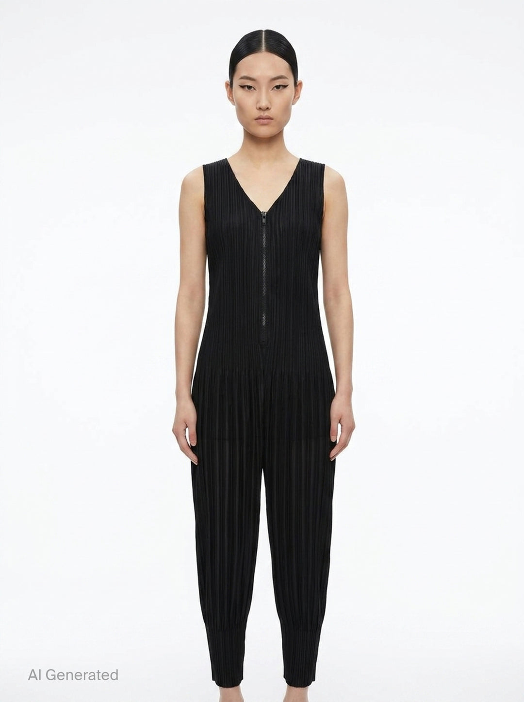 Fluffy Basics Pleated Jumpsuit | Pleats Please Issey Miyake | Club21 - front