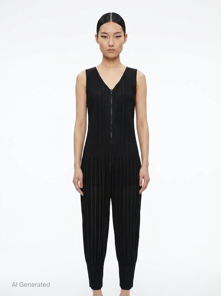 Fluffy Basics Pleated Jumpsuit | Pleats Please Issey Miyake | Club21 - front