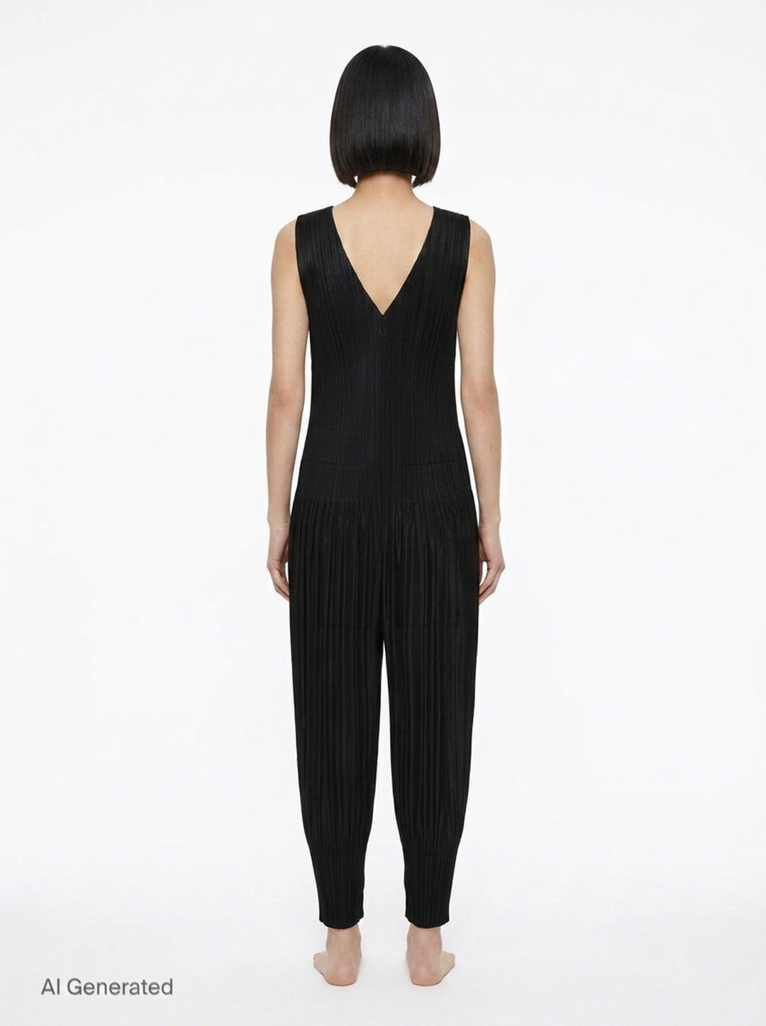 Fluffy Basics Pleated Jumpsuit | Pleats Please Issey Miyake | Club21 - back
