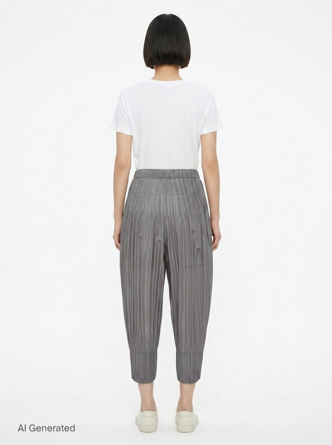 Fluffy Basics Pleated Pants | Pleats Please Issey Miyake | Club21 - back
