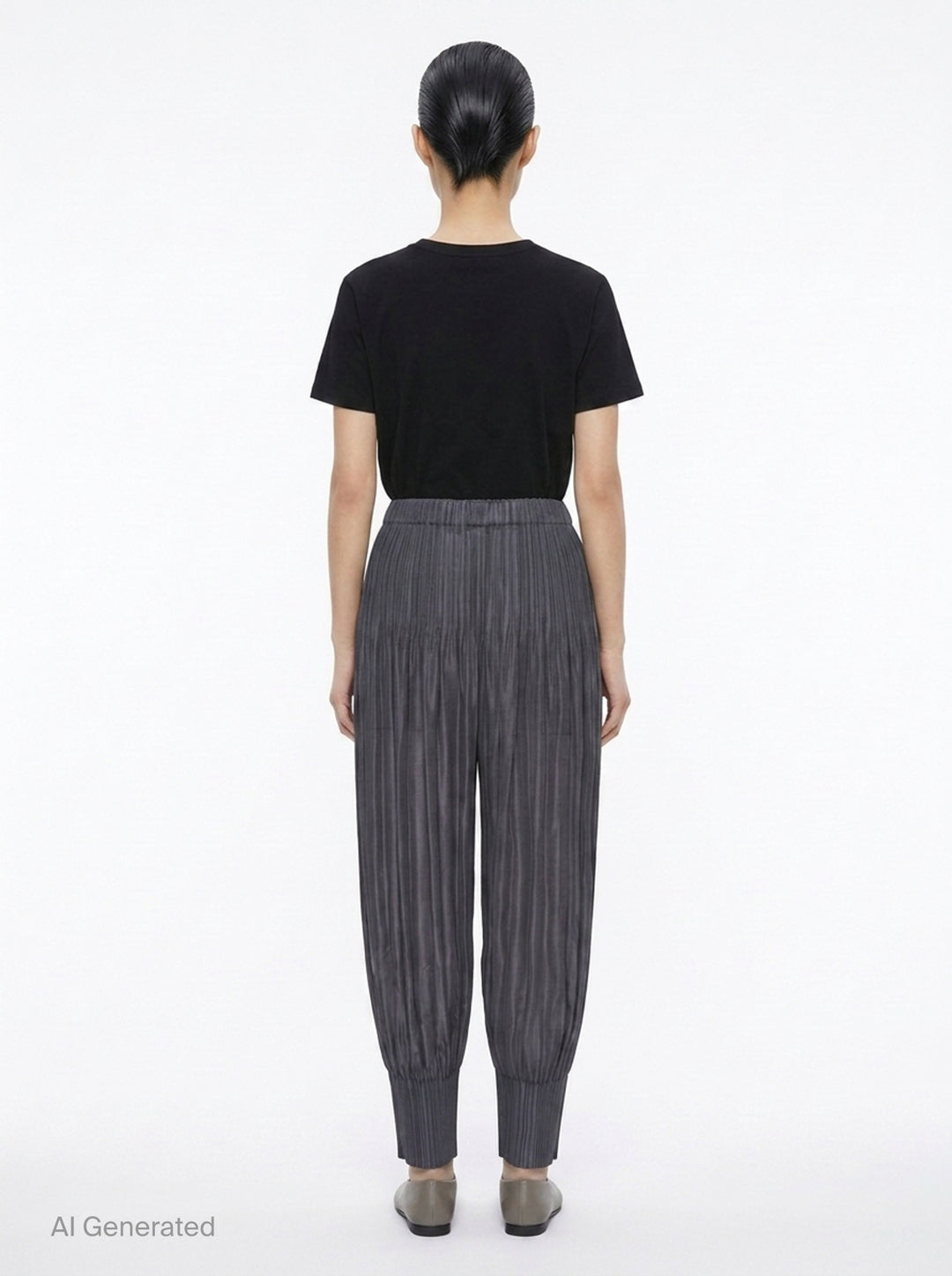 Fluffy Basics Pleated Pants | Pleats Please Issey Miyake | Club21 - back