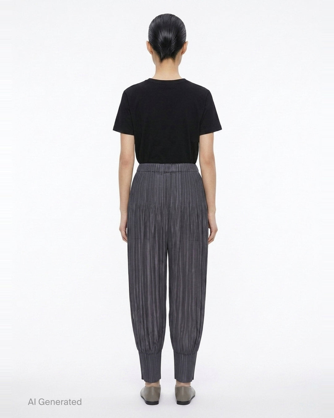 Fluffy Basics Pleated Pants | Pleats Please Issey Miyake | Club21 - back