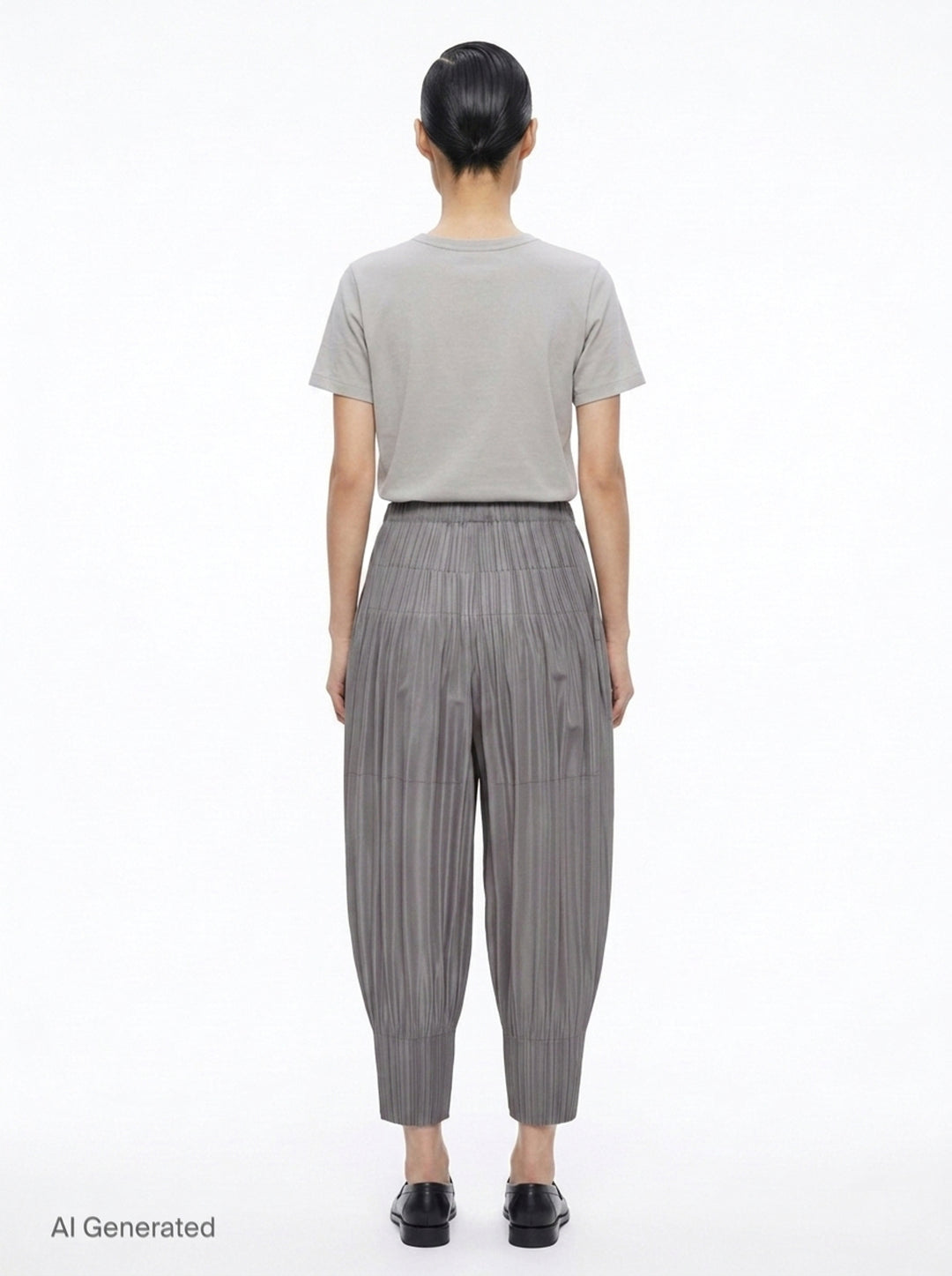 Fluffy Basics Pleated Pants | Pleats Please Issey Miyake | Club21 - back