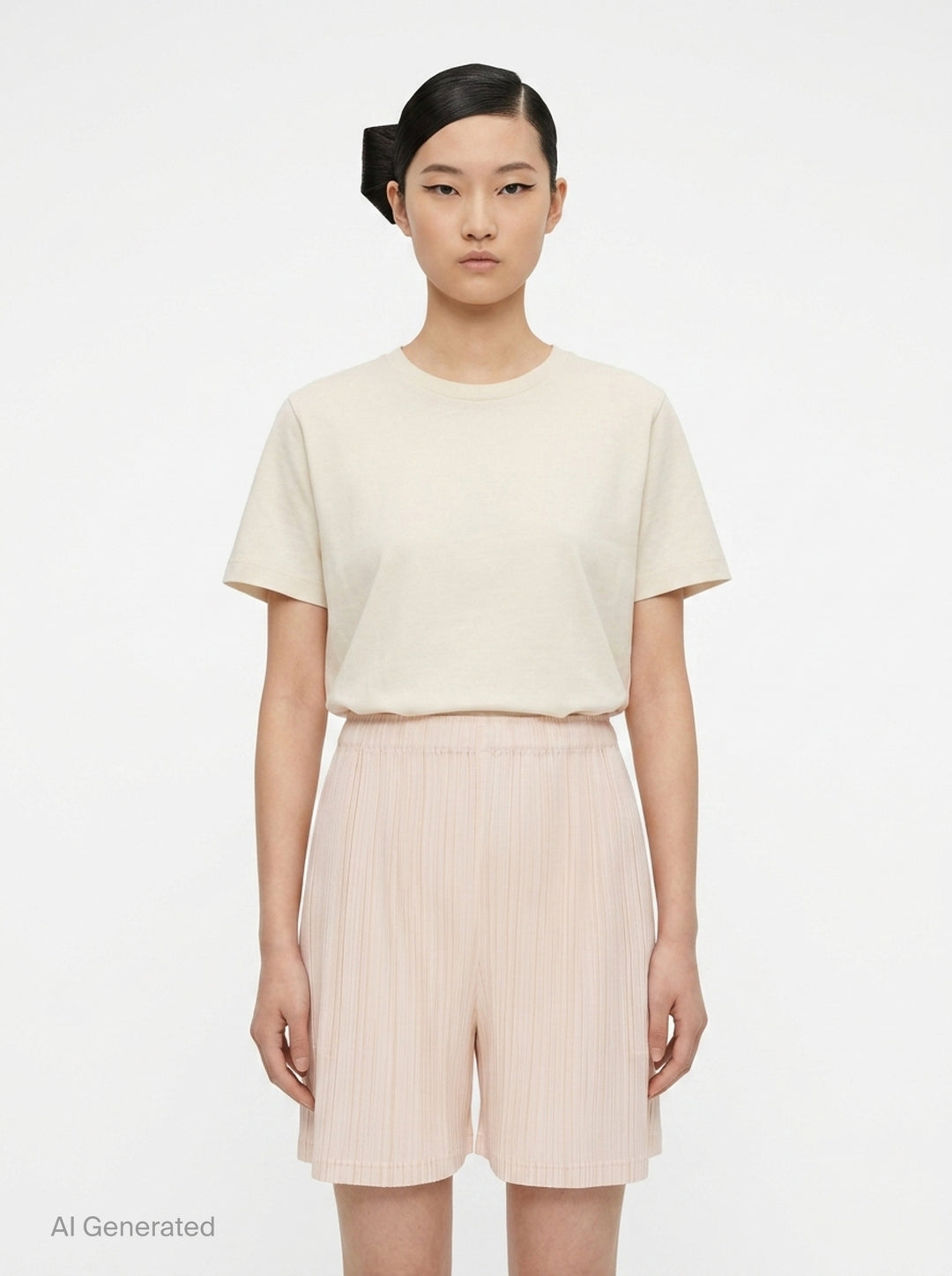 Loop Pleated Shorts | Pleats Please Issey Miyake | Club21 - front