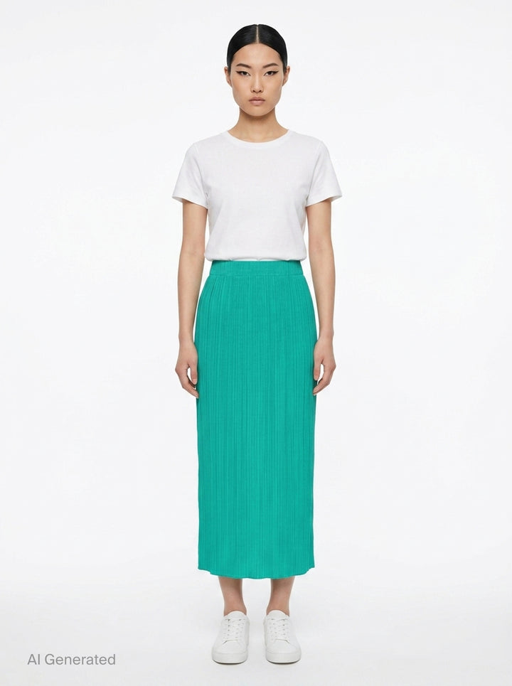 Monthly Colors May Skirt | Pleats Please Issey Miyake | Club21 - front