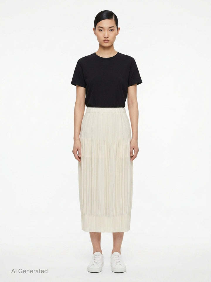 Opaque Bottoms | Pleats Please Issey Miyake | Club21 - front