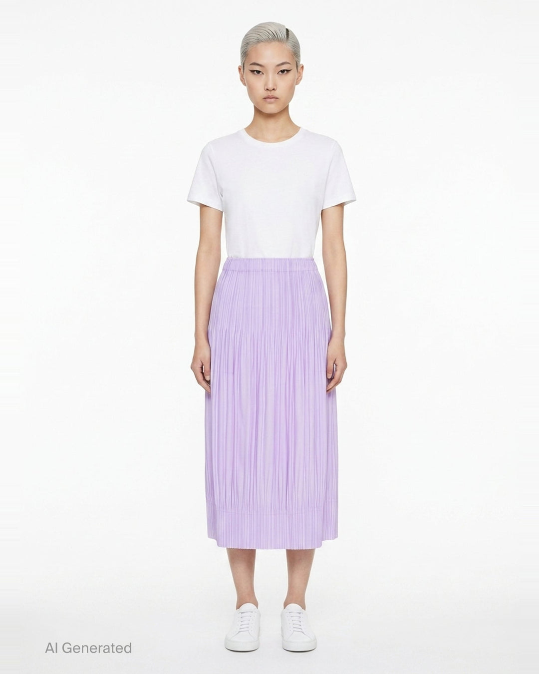 Opaque Bottoms | Pleats Please Issey Miyake | Club21 - front