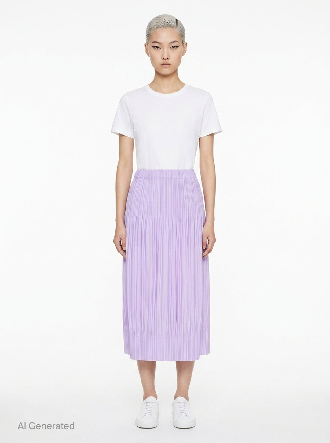 Opaque Bottoms | Pleats Please Issey Miyake | Club21 - front