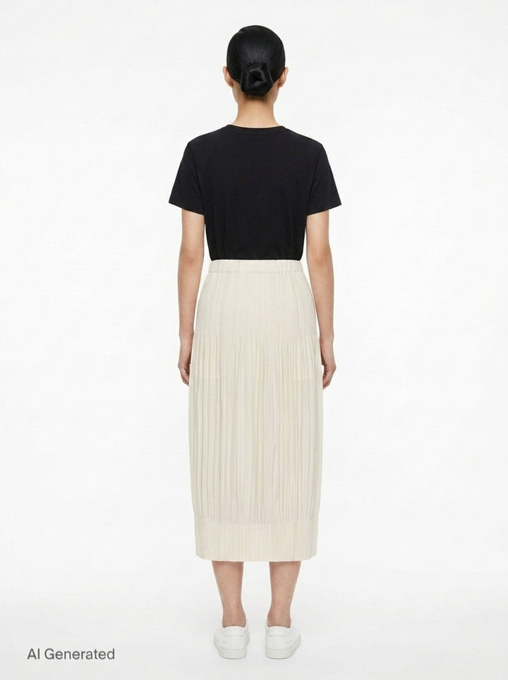 Opaque Bottoms | Pleats Please Issey Miyake | Club21 - back