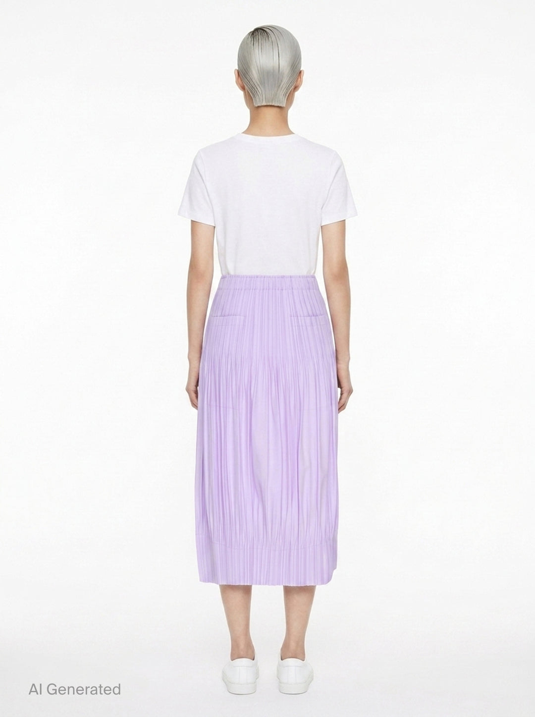Opaque Bottoms | Pleats Please Issey Miyake | Club21 - back