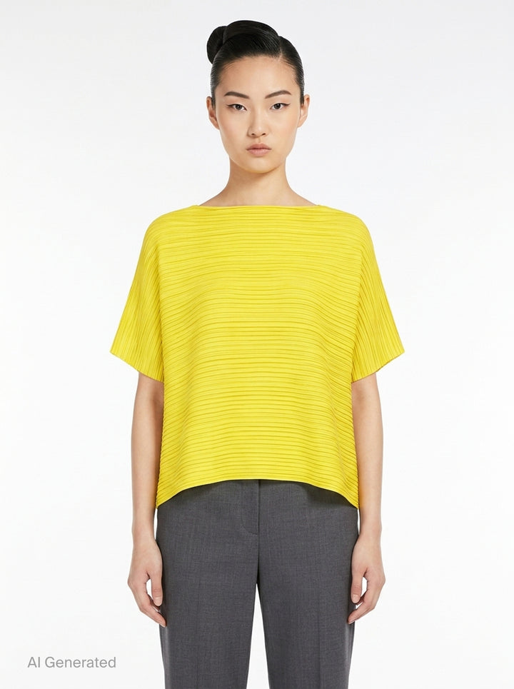 Paper Bounce Knit | Pleats Please Issey Miyake | Club21 - front
