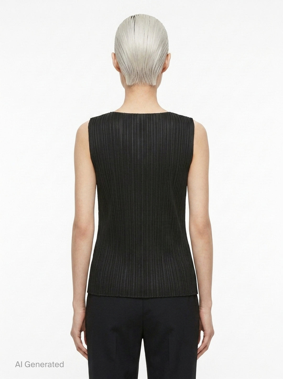 Pleated Basic Tank Top | Pleats Please Issey Miyake | Club21 - back
