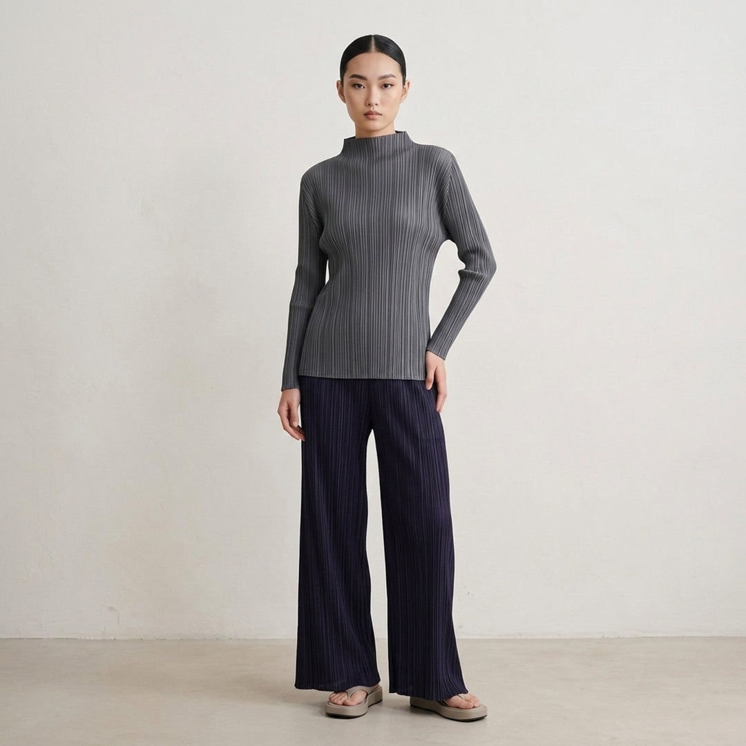 Pleated Long Sleeve Top | Pleats Please Issey Miyake | Club21 - lifestyle
