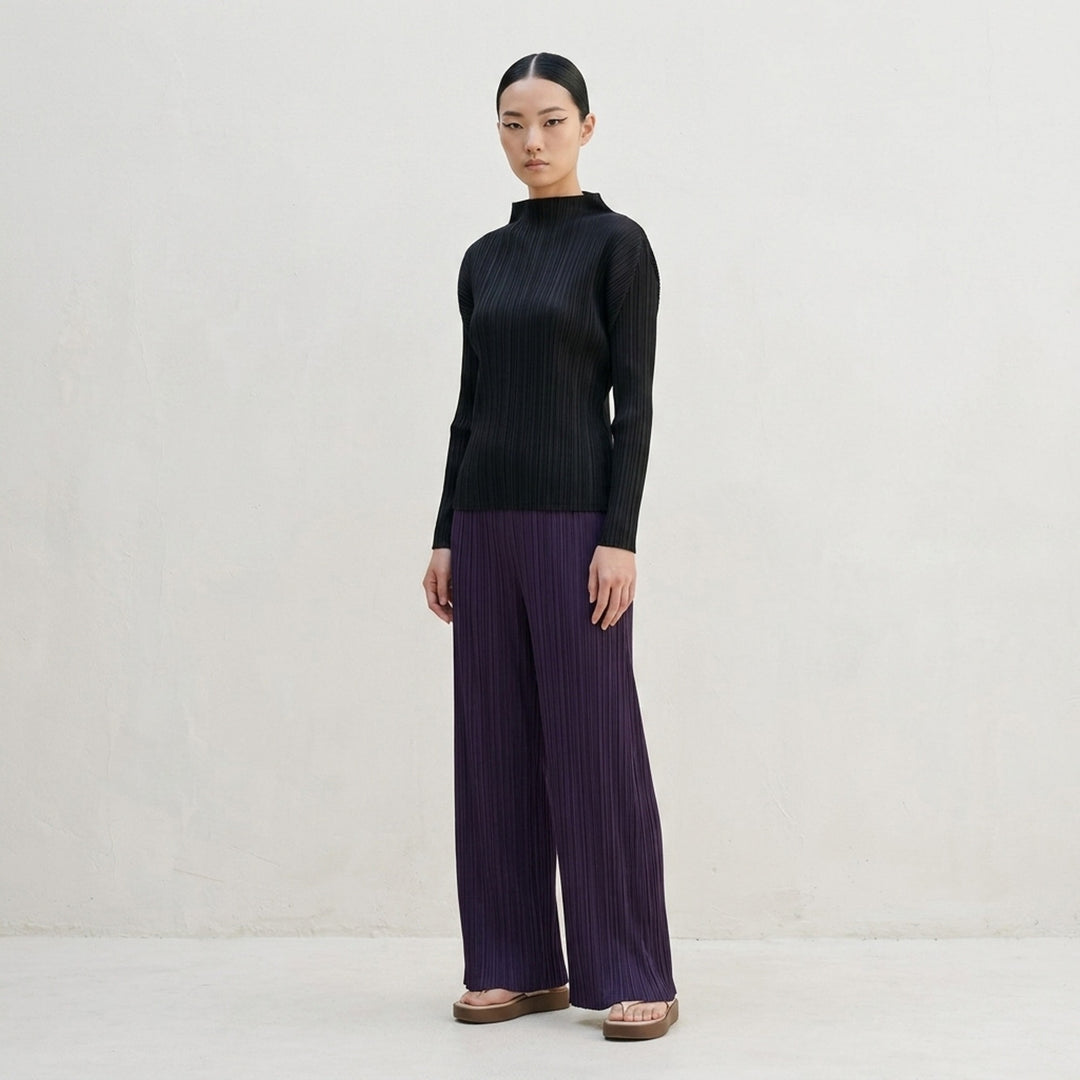 Pleated Long Sleeve Top | Pleats Please Issey Miyake | Club21 - lifestyle