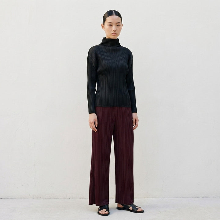 Pleated Turtleneck Top | Pleats Please Issey Miyake | Club21 - lifestyle