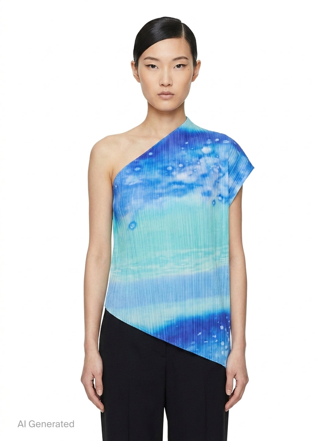 Sea Bubble Pleated Top | Pleats Please Issey Miyake | Club21 - front