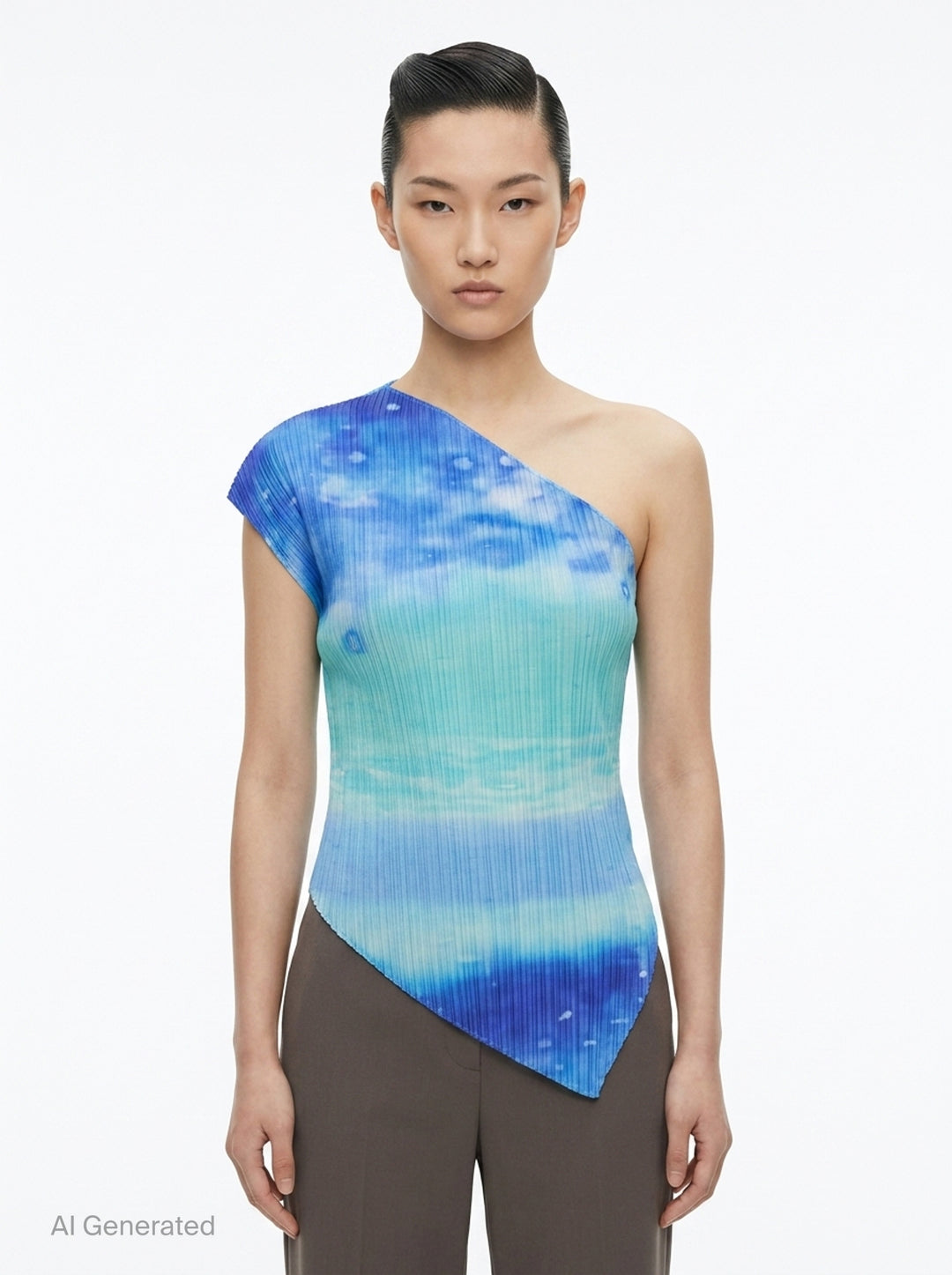 Sea Bubble Pleated Top | Pleats Please Issey Miyake | Club21 - front
