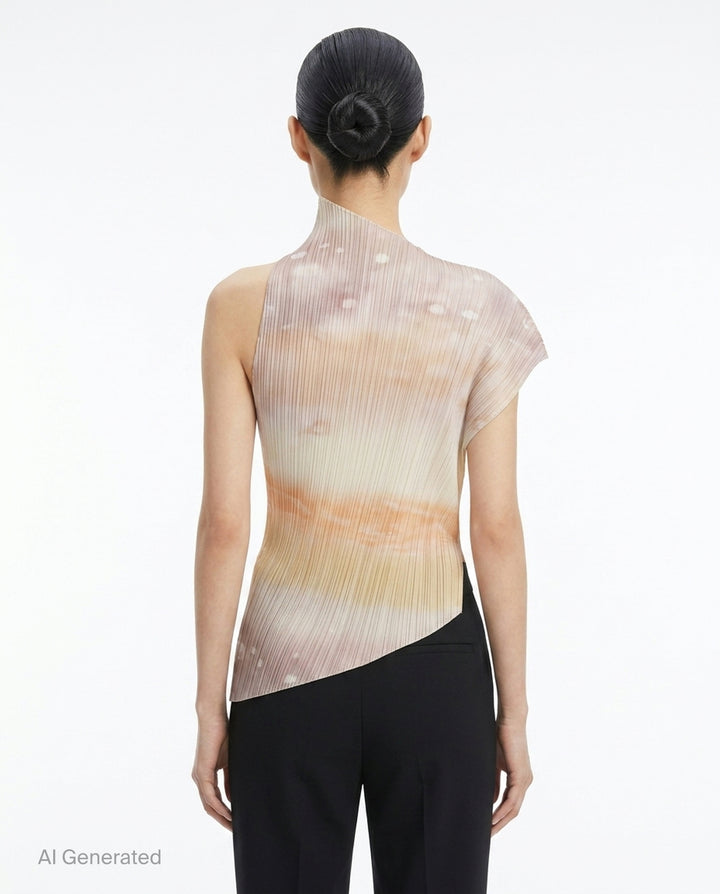 Sea Bubble Pleated Top | Pleats Please Issey Miyake | Club21 - back