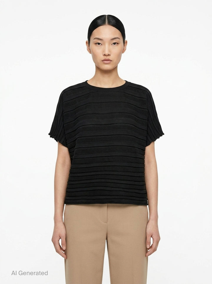 Step Knit | Pleats Please Issey Miyake | Club21 - front