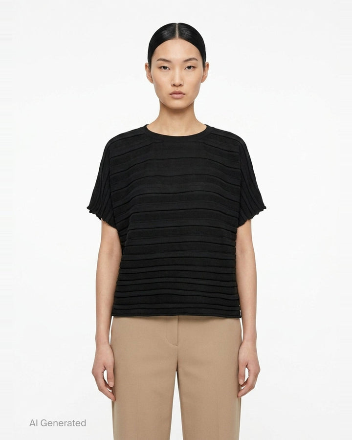 Step Knit | Pleats Please Issey Miyake | Club21 - front