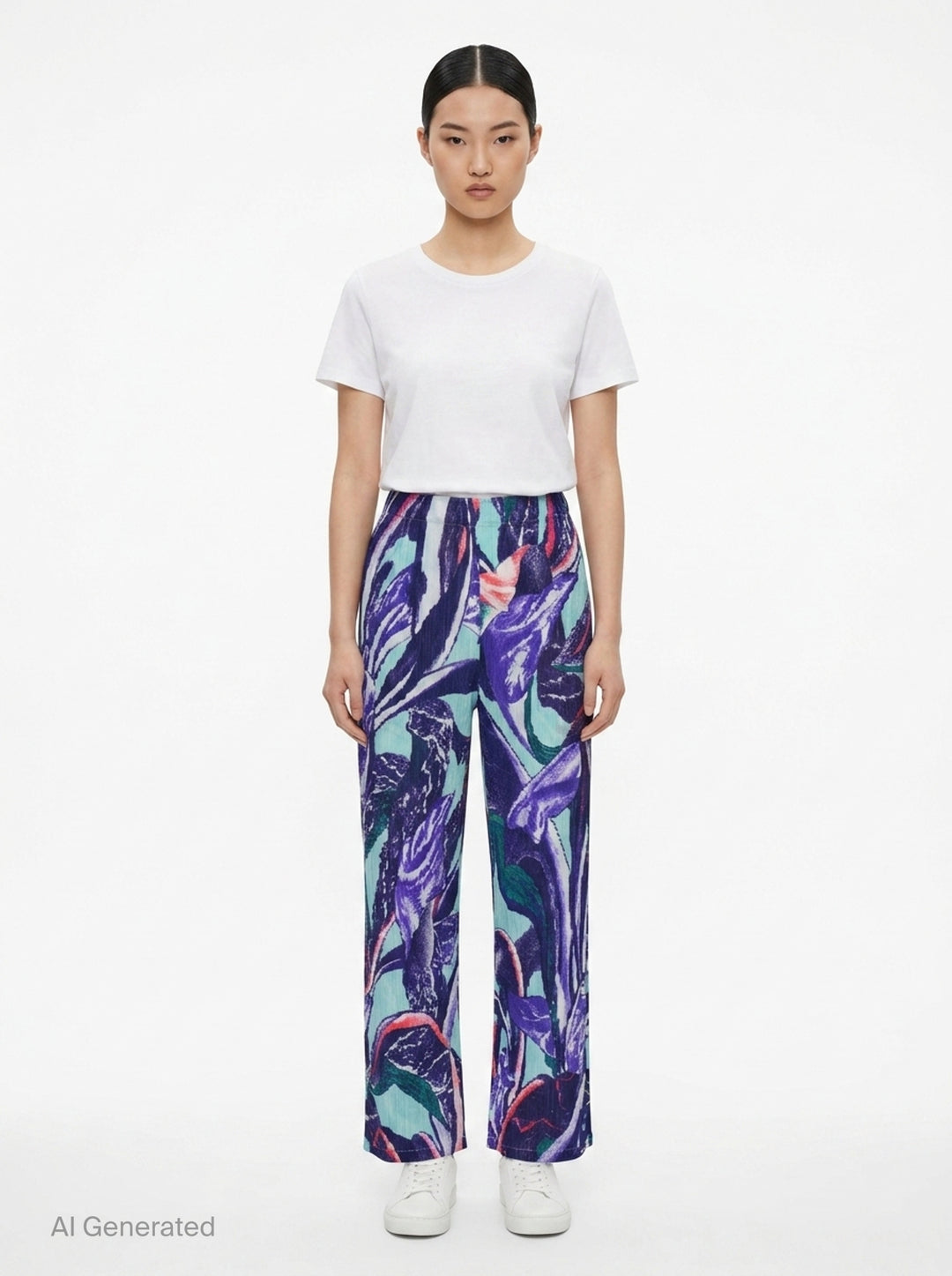 Tardivo Pleated Pants | Pleats Please Issey Miyake | Club21 - front