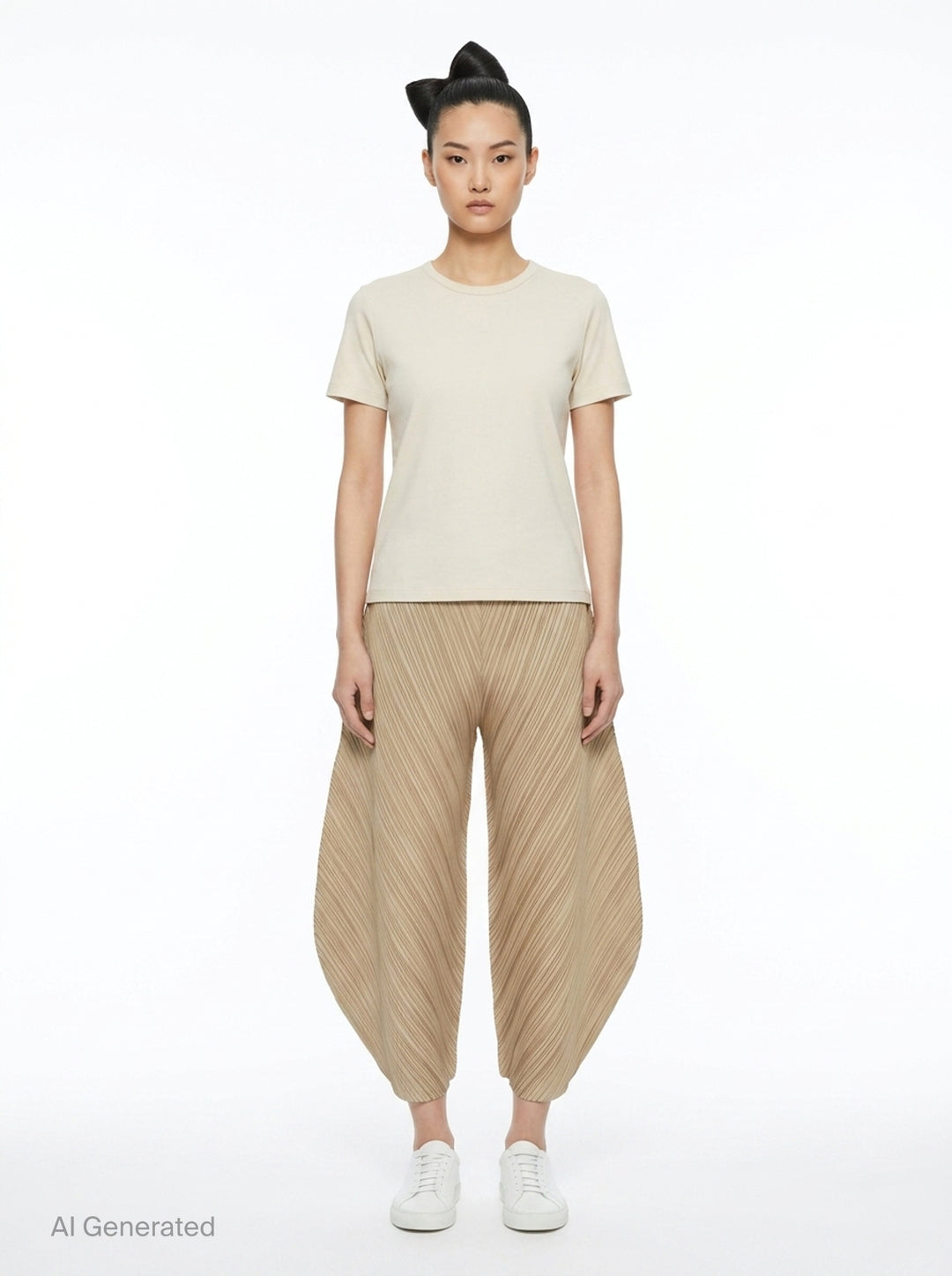 Thicker Bottoms 1 | Pleats Please Issey Miyake | Club21 - front