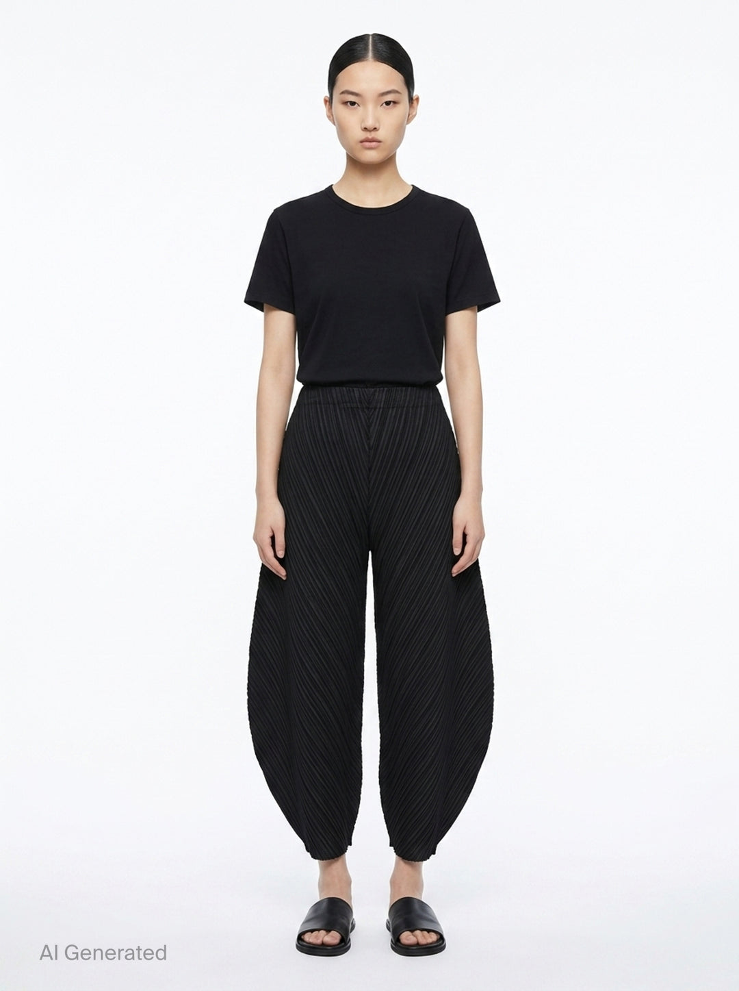 Thicker Bottoms 1 | Pleats Please Issey Miyake | Club21 - front