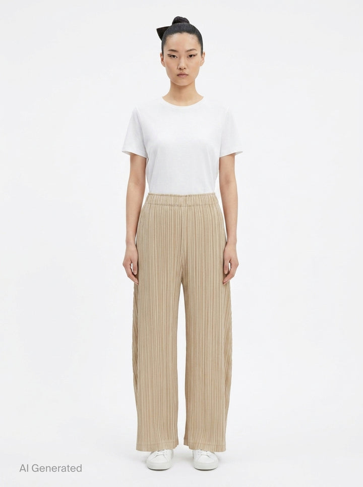 Thicker Bottoms 1 | Pleats Please Issey Miyake | Club21 - front