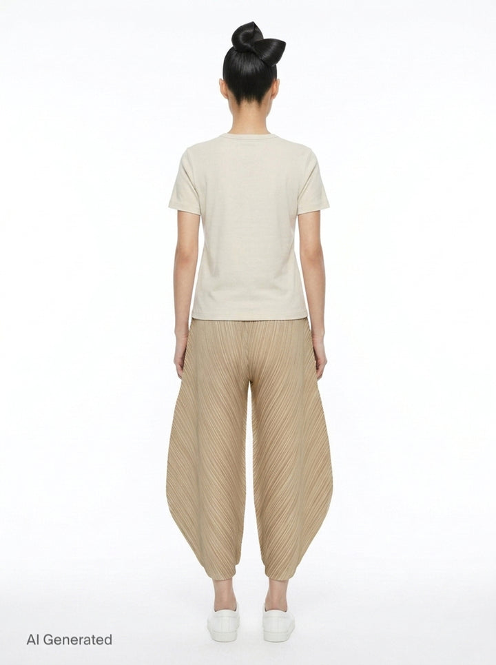 Thicker Bottoms 1 | Pleats Please Issey Miyake | Club21 - back