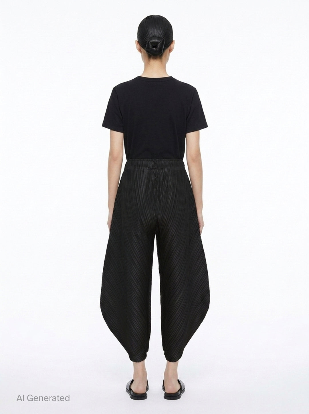 Thicker Bottoms 1 | Pleats Please Issey Miyake | Club21 - back