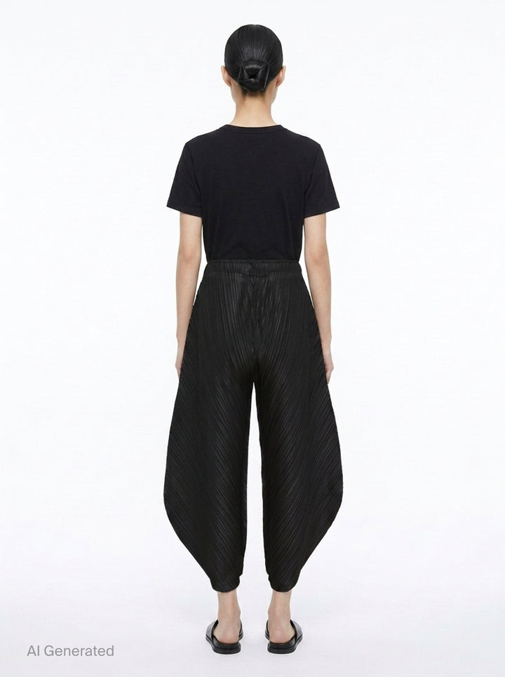 Thicker Bottoms 1 | Pleats Please Issey Miyake | Club21 - back