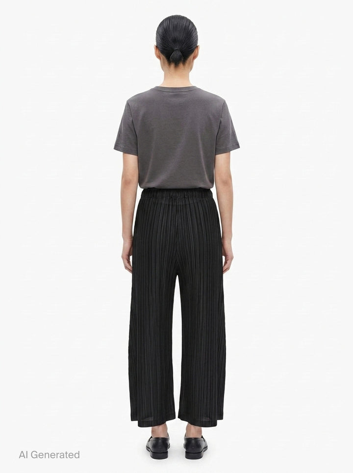 Thicker Bottoms 1 | Pleats Please Issey Miyake | Club21 - back