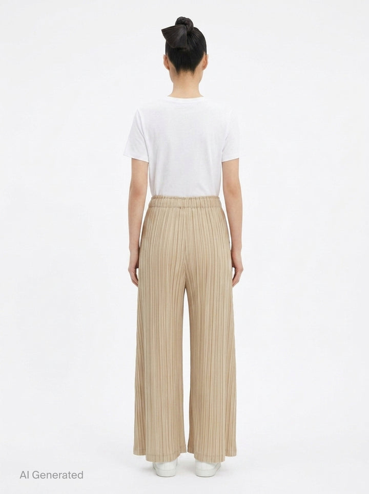 Thicker Bottoms 1 | Pleats Please Issey Miyake | Club21 - back
