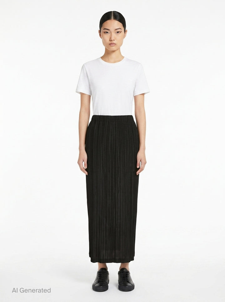 Thicker Bottoms 1 | Pleats Please Issey Miyake | Club21 - front