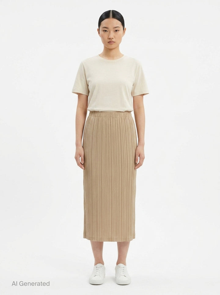Thicker Bottoms 1 | Pleats Please Issey Miyake | Club21 - front