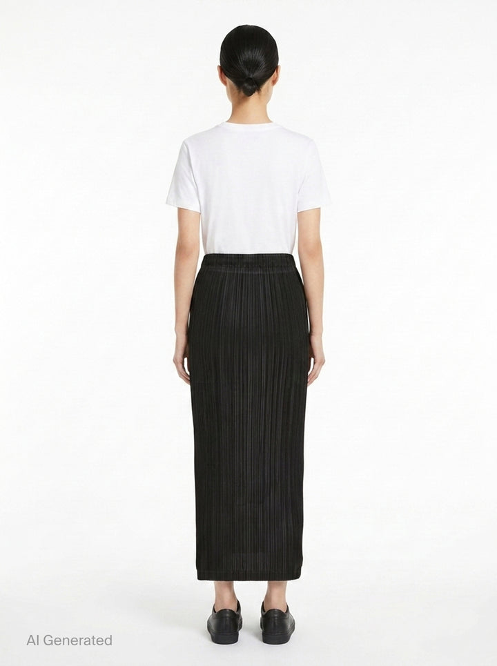 Thicker Bottoms 1 | Pleats Please Issey Miyake | Club21 - back